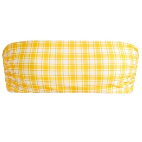 💕VERONICA BEARD💕 Catarina Bandeau Bikini Top (L) + Azoia Tie Waist Bottom (XL) - Picture 10 of 16